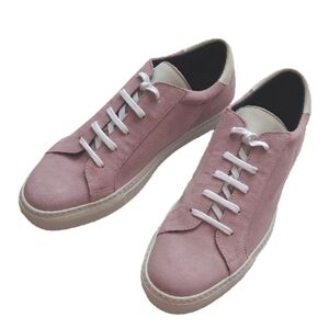 TIM LITTLE x GRENSON Men's Sneakers Tennessee Blues in Velour Pink Size 43 EU